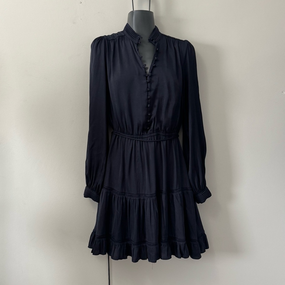 Ever New Elegant Black Long Sleeve Dress 
Size Small - Picture 3 of 12